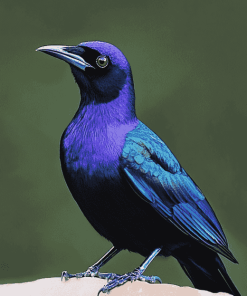 Grackle Delight Diamond Painting