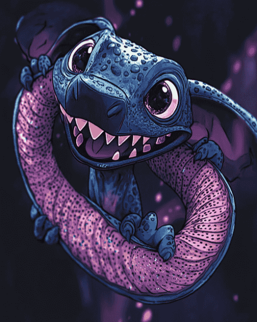 Graduated Stitch Animation Diamond Painting