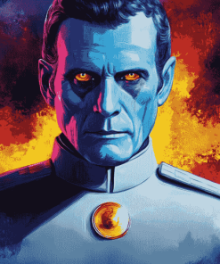 Grand Admiral Thrawn Fantasy Diamond Painting