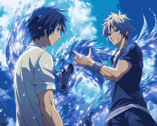 Grand Blue Anime Boys Diamond Painting