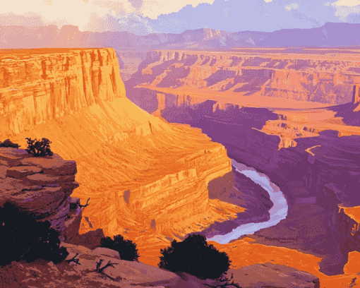 Grand Canyon West Landscapes Diamond Painting