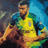 Grant Hanley Famous Footballer Diamond Painting