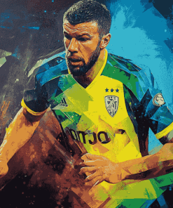 Grant Hanley Famous Footballer Diamond Painting