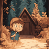 Gravity Falls Cartoon Diamond Painting