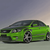 Green Ford FPV F6 Car Diamond Painting