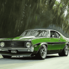 Green Holden Monaro Engines Diamond Painting