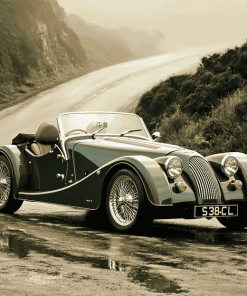 Green Morgan Classic Cars Diamond Painting