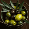 Green Olive Food Bucket Diamond Painting