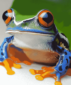 Grenouille Frog Diamond Painting