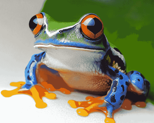 Grenouille Frog Diamond Painting