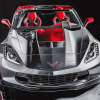 Grey Corvette Stingray Car Diamond Painting