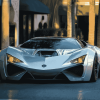 Grey Exotic Cars Collection Diamond Painting