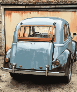 Grey Morris Minor Classic Diamond Painting