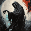 Grim Reaper Scary Diamond Painting