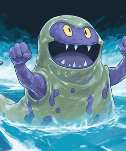 Grimer Pokemon Diamond Painting