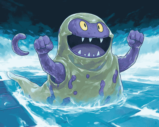 Grimer Pokemon Diamond Painting