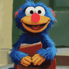 Grover Cartoon Diamond Painting