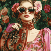 Gucci Classy Woman Diamond Painting