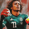 Guillermo Ochoa Legendary Footballer Diamond Painting