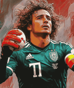 Guillermo Ochoa Legendary Footballer Diamond Painting