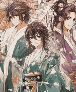 Hakuouki Anime Diamond Painting