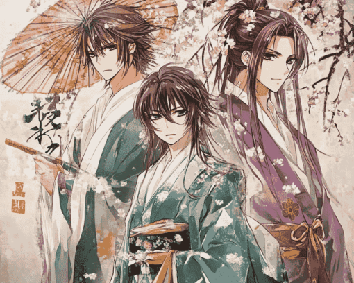 Hakuouki Anime Diamond Painting