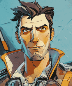 Handsome Jack Animation Diamond Painting