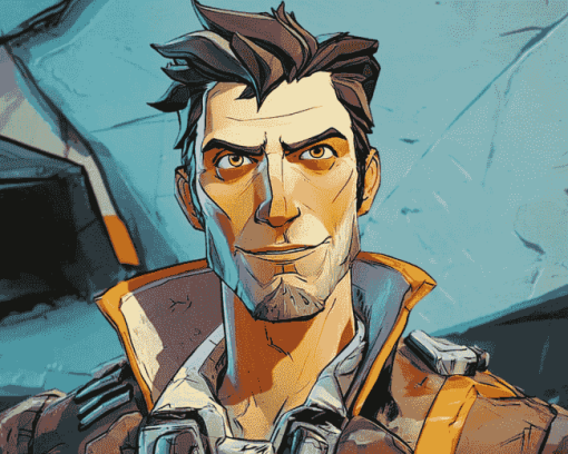 Handsome Jack Animation Diamond Painting