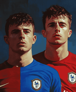 Handsome Mason Mount Soccer Star Diamond Painting