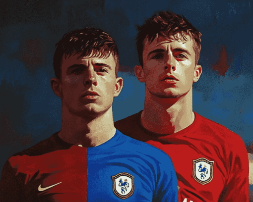 Handsome Mason Mount Soccer Star Diamond Painting