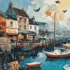 Harbour England Scenic Diamond Painting