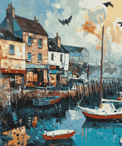 Harbour England Scenic Diamond Painting