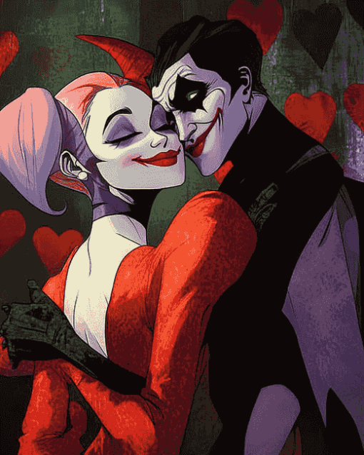 Harley Quinn Ultimate Joker Story Diamond Painting