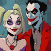 Harley Quinn and Joker Animated Diamond Painting