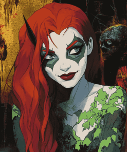 Harley Quinn and Poison Ivy Art Diamond Painting