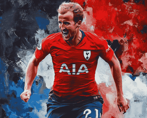 Harry Kane Football Star Diamond Painting