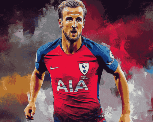 Harry Kane Football Star Diamond Painting