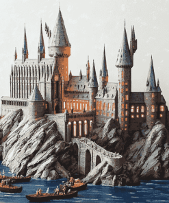 Harry Potter Castle Diamond Painting