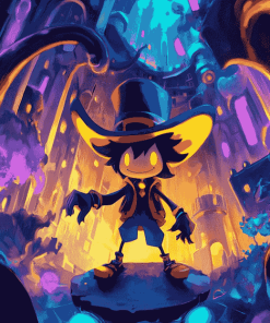 Hat In Time Animation Diamond Painting