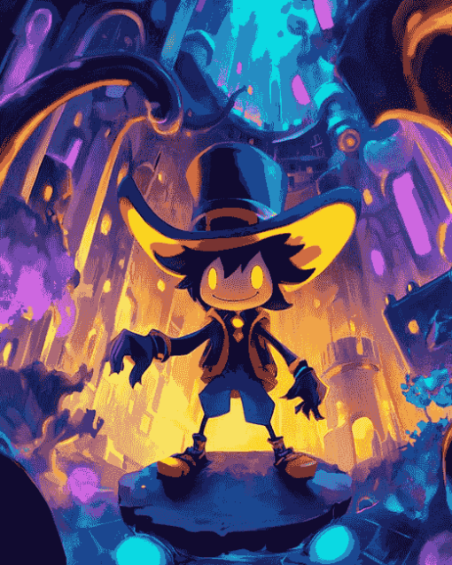 Hat In Time Animation Diamond Painting