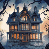 Haunted Home Diamond Painting