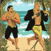 Hawaii 5 0 Animation Diamond Painting