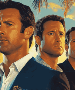 Hawaii Five 0 Movie Art Diamond Painting