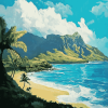 Hawaii Kauai Seascape Diamond Painting