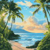 Hawaiian Beaches Diamond Painting