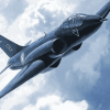 Hawker Hunter Airplane Diamond Painting