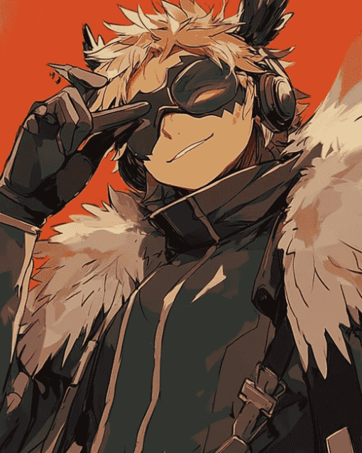 Hawks My Hero Academia Diamond Painting