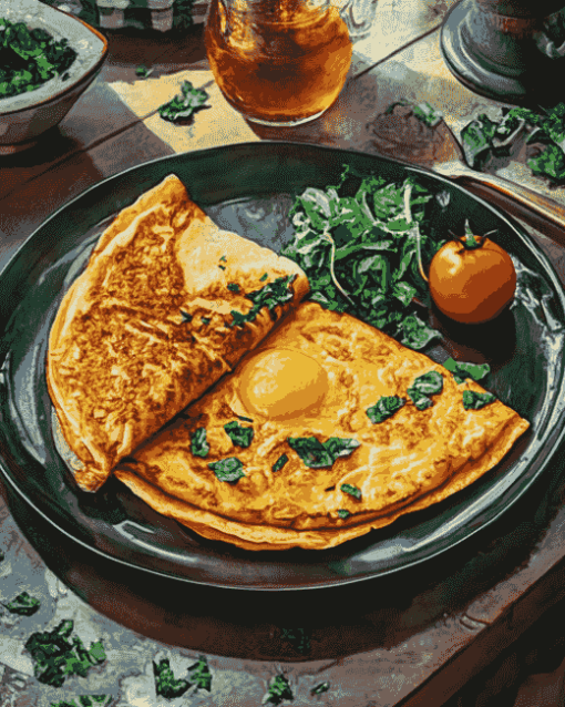 Healthy Omelette Art Diamond Painting