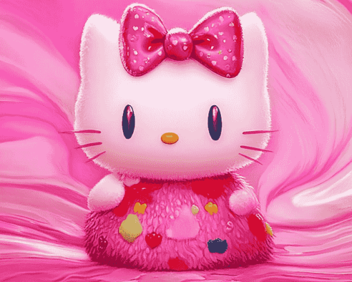 Hello Kitty Cartoon Diamond Painting