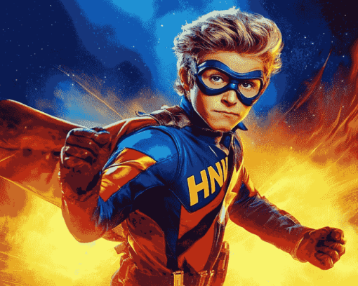 Henry Danger Superhero Series Diamond Painting